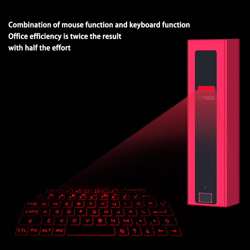 F2 2-in-1 Laser Mouse Keyboard Laser Projection Lipstick Style Keyboard with Voice Broadcast Mouse Function for Cell Phone Computer F2 2-in-1 Laser Mouse Keyboard Laser Projection Lipstick Style Keyboard with Voice Broadcast Mouse Function for Cell Phone Computer